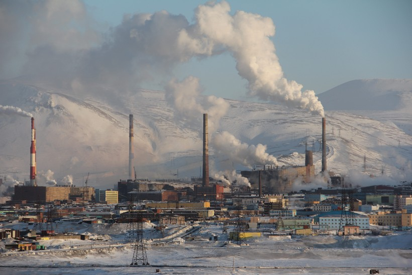 Фото медный завод норильск